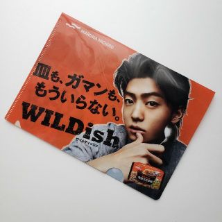 【非売品未使用】伊藤健太郎　クリアファイル　A5サイズ　マルハニチロ焼豚五目炒飯(男性タレント)