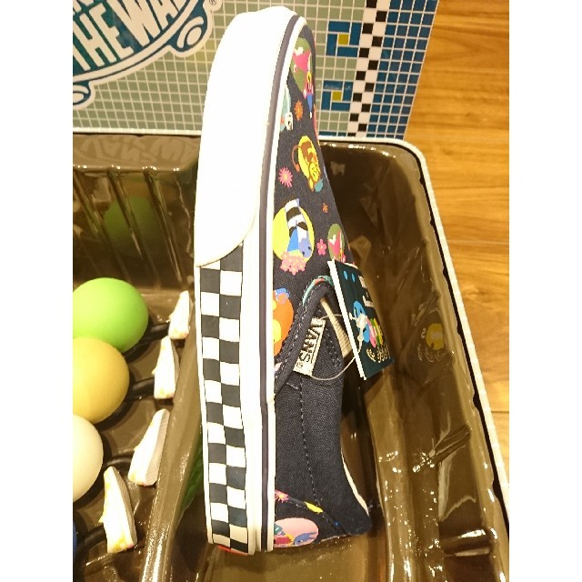 VANS(ヴァンズ)のVANS ROLLICKING コラボバンズ SLIP ON スリッポン  メンズの靴/シューズ(スニーカー)の商品写真