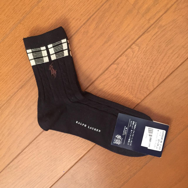 Ralph Lauren(ラルフローレン)の靴下  ソックス  新品未使用 レディースのレッグウェア(ソックス)の商品写真