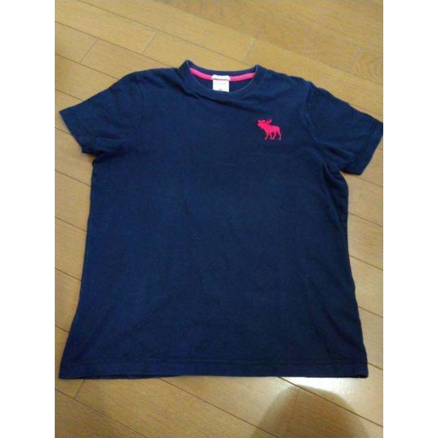 Abercrombie&Fitch(アバクロンビーアンドフィッチ)のアバクロキッズ　Tシャツ　XLサイズ　黒 キッズ/ベビー/マタニティのキッズ服男の子用(90cm~)(Tシャツ/カットソー)の商品写真