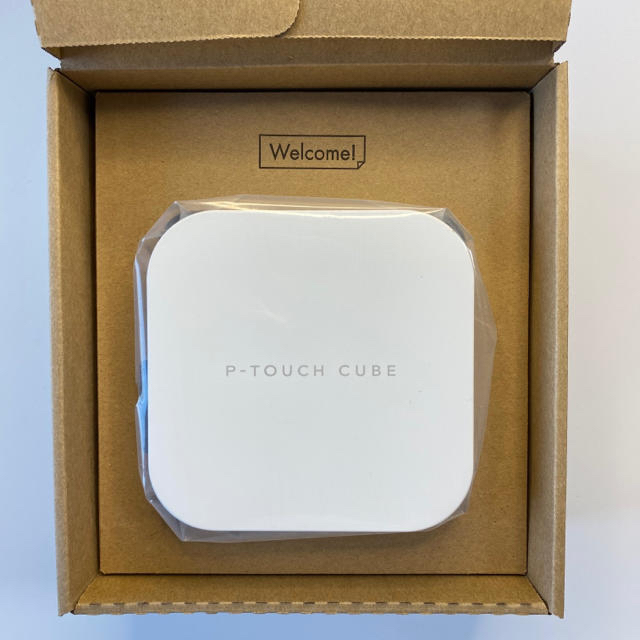 【新品・未使用品✨】ブラザー工業 ピータッチキューブ P-TOUCH CUBE