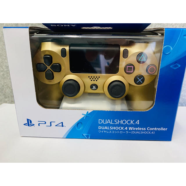 【限定版】PS4 ワイヤレスコントローラー DUALSHOCK4 ゴールド