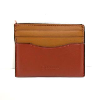 コーチ(COACH)のCOACH(コーチ) カードケース - レザー(名刺入れ/定期入れ)