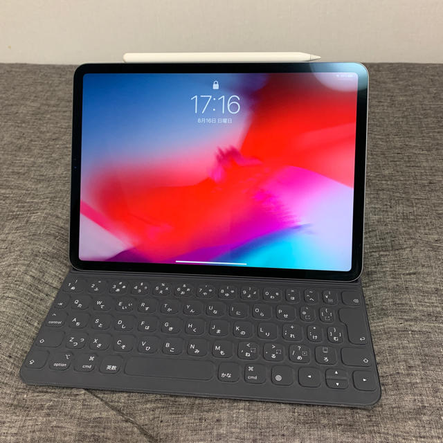 Apple - iPad Pro 11 2018 keyboardfolio pencil