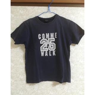 コムサコレクション(COMME ÇA COLLECTION)のCOMME CA WALK Tシャツ 紺色　XS(Tシャツ/カットソー)