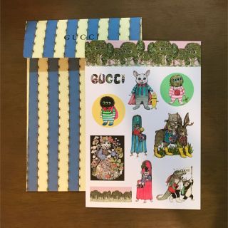 グッチ(Gucci)のレア 新品 ■ グッチ x ヒグチユウコ ステッカー ■ ノベルティ  シール(ノベルティグッズ)