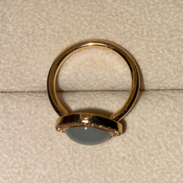 リング(指輪)ココシュニック　ストーンとダイヤモンドリング　k10