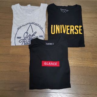 ダニエルドッド(DANIEL DODD)のダニエルドット　4L Tシャツ　大きいサイズ　まとめて　セット　三枚　黒　グレー(Tシャツ/カットソー(半袖/袖なし))