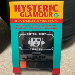 ヒステリックグラマー(HYSTERIC GLAMOUR)のヒステリックグラマーHYSTERIC GLAMOUR iPhone用 スピーカー(スピーカー)