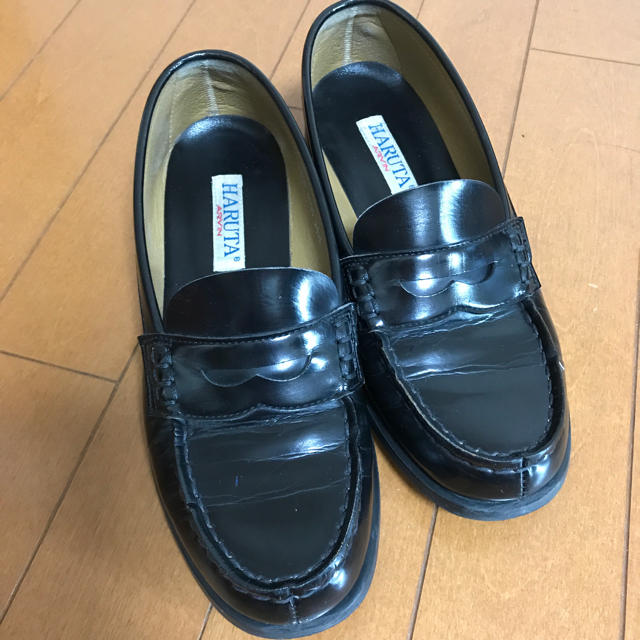 HARUTA(ハルタ)のHARUTA ARVIN 24.5cm EEE 黒　 レディースの靴/シューズ(ローファー/革靴)の商品写真