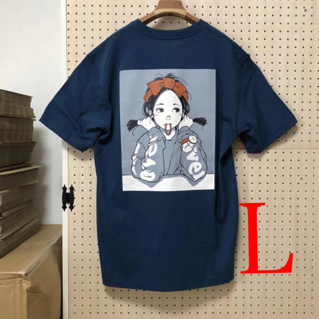 carhartt(カーハート)のPOP ART Carhartt pocket Tee (blue) ブルー メンズのトップス(Tシャツ/カットソー(半袖/袖なし))の商品写真