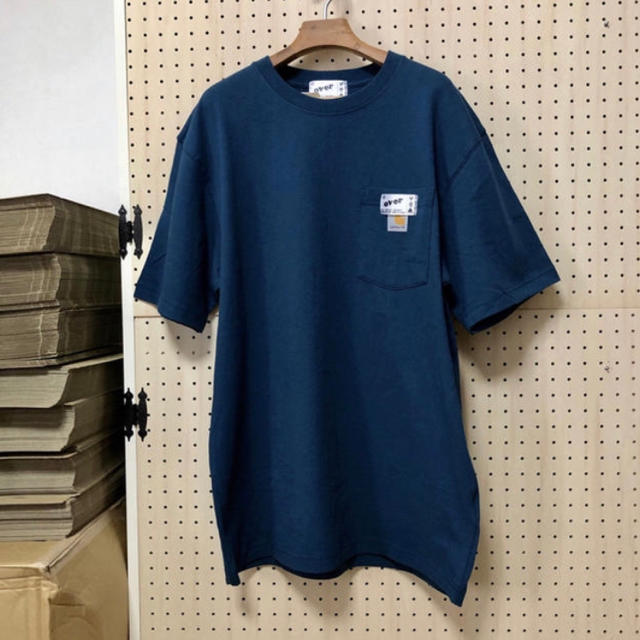 carhartt(カーハート)のPOP ART Carhartt pocket Tee (blue) ブルー メンズのトップス(Tシャツ/カットソー(半袖/袖なし))の商品写真