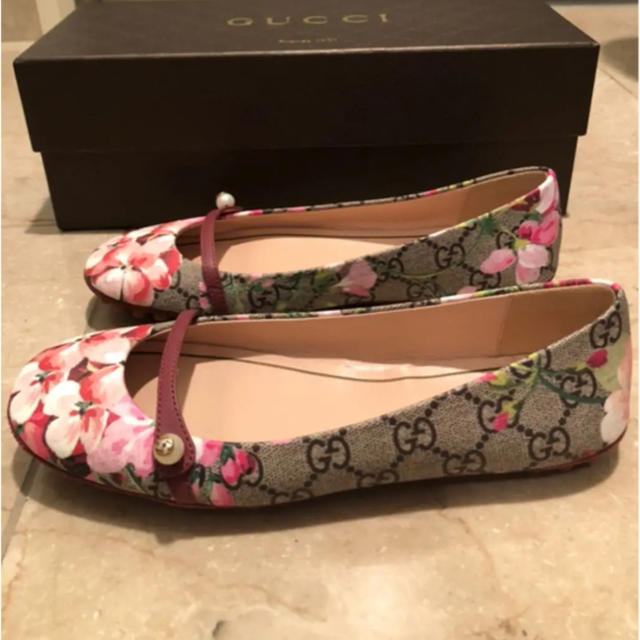 Gucci   新品未使用Gucci♡グッチ♡ブルームス♡花柄♡フラット