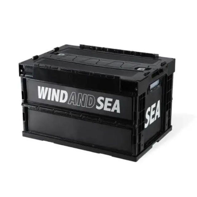WIND AND SEA CONTAINER BOX FULL BLACK