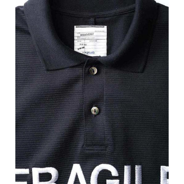 SHAREEF(シャリーフ)のSHAREEF シャリーフ　FRAGILE" BIG POLO SHIRTS メンズのトップス(ポロシャツ)の商品写真