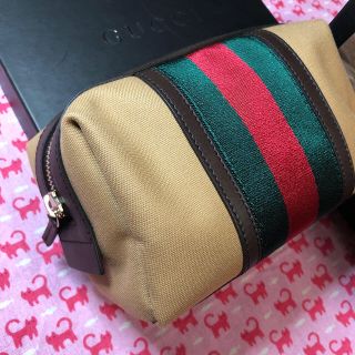 グッチ(Gucci)のグッチ（GUCCI）⭐️ポーチ⭐️新品未使用⭐️シェリーライン(ポーチ)