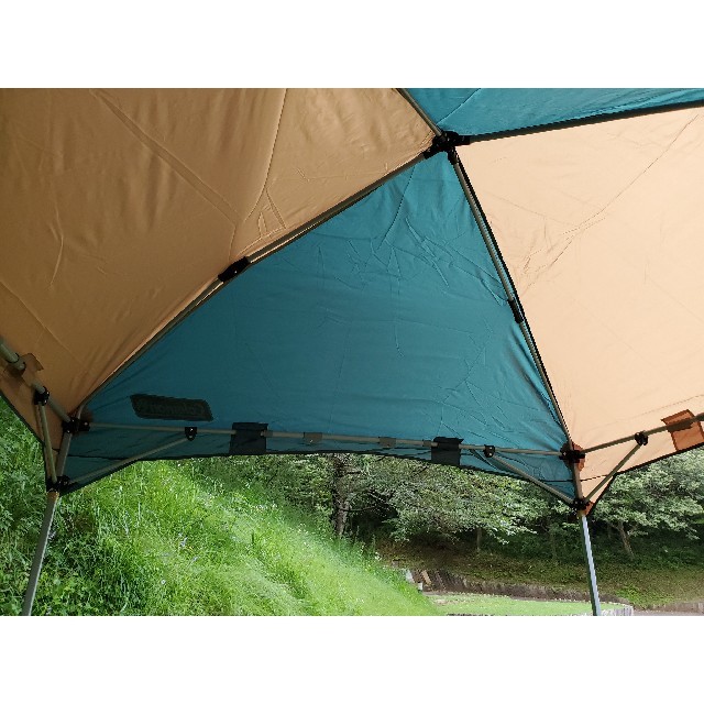 美品♪ Colemanコールマン EZ Canopy ST/220 グリーン 緑