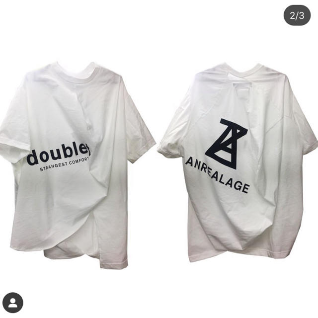 ANREALAGE(アンリアレイジ)のdoublet×ANREALAGE コラボt メンズのトップス(Tシャツ/カットソー(半袖/袖なし))の商品写真