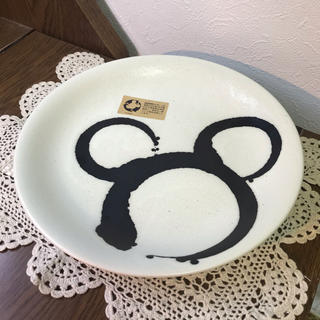 ディズニー(Disney)のミッキーマウス　平皿　和風　書道柄　TOKYOディズニーリゾート(食器)
