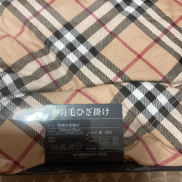 BURBERRY - 新品BURBERRY 羽毛ひざ掛けの通販 by Janne 's shop 