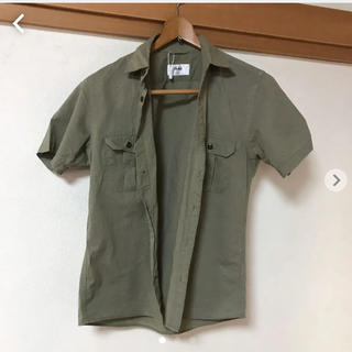 イッカ(ikka)のイッカ シャツ 緑シャツ(シャツ/ブラウス(半袖/袖なし))