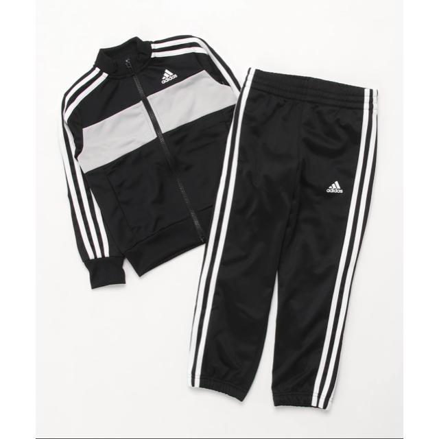 adidas(アディダス)のアディダス　ジャージ　セットアップ　110センチ キッズ/ベビー/マタニティのキッズ服男の子用(90cm~)(その他)の商品写真