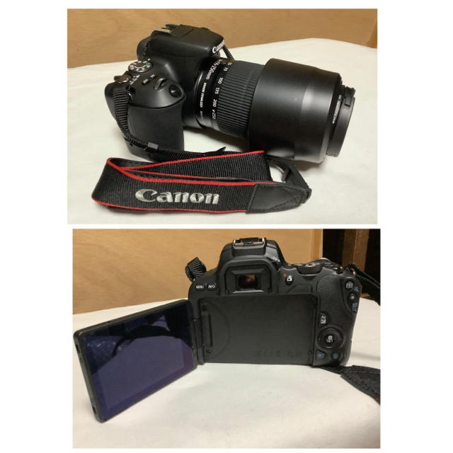 Canon(キヤノン)のCanon EOSkiss x9ダブルズームキットとその他のセット スマホ/家電/カメラのカメラ(デジタル一眼)の商品写真