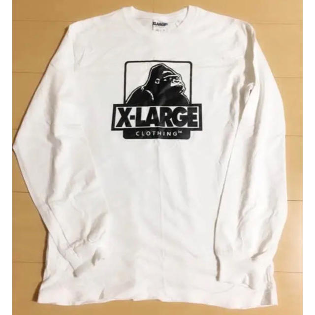 XLARGE(エクストララージ)のXLARGE エクストララージ ロンT  白  ホワイト メンズのトップス(Tシャツ/カットソー(七分/長袖))の商品写真