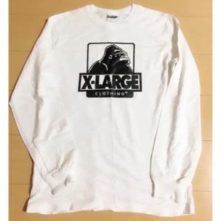 エクストララージ(XLARGE)のXLARGE エクストララージ ロンT  白  ホワイト(Tシャツ/カットソー(七分/長袖))