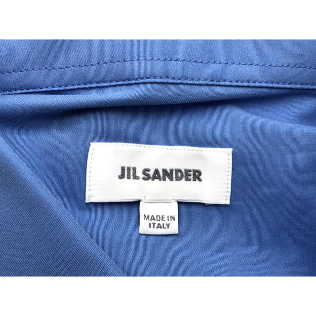 Jil Sander(ジルサンダー)のJILSANDER ビジネス カジュアル ジルサンダー ブルーシャツ メンズのトップス(シャツ)の商品写真