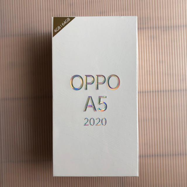 OPPO A5 2020 グリーン　新品未使用、未開封