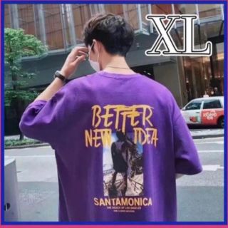 《SALE》メンズ Tシャツ 韓国ファッション カジュアル XL LL 2L(Tシャツ/カットソー(半袖/袖なし))