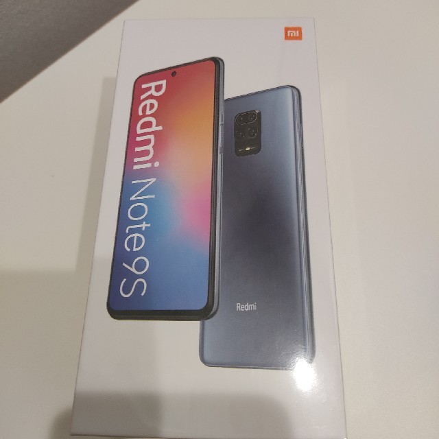 Xiaomi note 9s 国内版　 simフリー