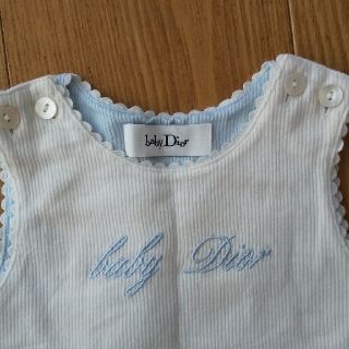 ベビーディオール(baby Dior)のbaby Dior ノースリーブロンパース ベビー80(ロンパース)