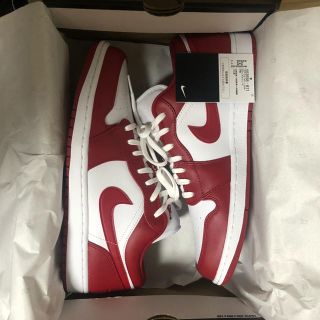 ナイキ(NIKE)のAir Jordan 1 Low gym red ジムレッド 29cm(スニーカー)