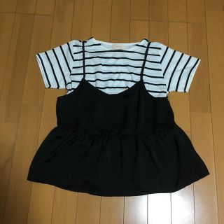 レピピアルマリオ(repipi armario)のTシャツ ビスチェ 2枚セット repipi armario(Tシャツ(半袖/袖なし))