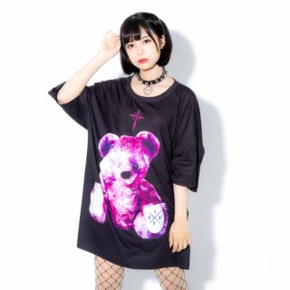 ミルクボーイ(MILKBOY)のTRAVAS TOKYO bear クマ ビッグTシャツ milkboy KMK(Tシャツ(半袖/袖なし))