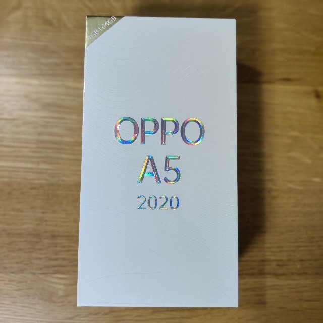 OPPO A5.2020 モバイル版 新品未使用、未開封 ブルー