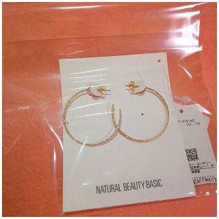 ナチュラルビューティーベーシック(NATURAL BEAUTY BASIC)のNATURAL BEAUTY BASIC フープピアス(ピアス)