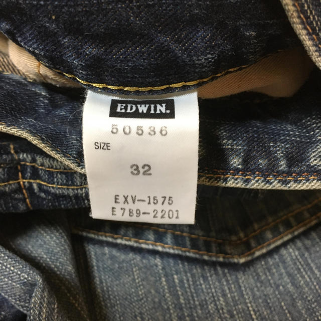 EDWIN(エドウィン)のMENSエドウィンデニムハーフパンツ メンズのパンツ(デニム/ジーンズ)の商品写真