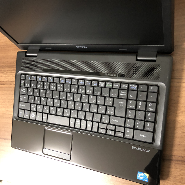 EPSON(エプソン)の【美品】ノートパソコン本体 i7 SSD Windows10 Office●21 スマホ/家電/カメラのPC/タブレット(ノートPC)の商品写真