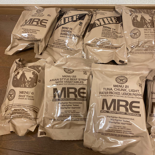 米軍 MRE レーション 11個　セット　送料無料 2