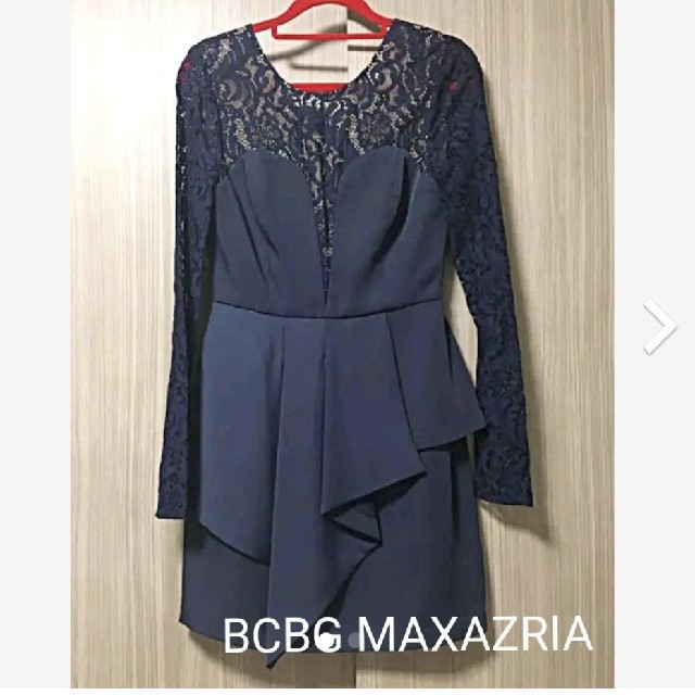 BCBGMAXAZRIA(ビーシービージーマックスアズリア)の＊BCBG MAXAZRIA＊ミニドレス  ワンピース レディースのフォーマル/ドレス(ミニドレス)の商品写真