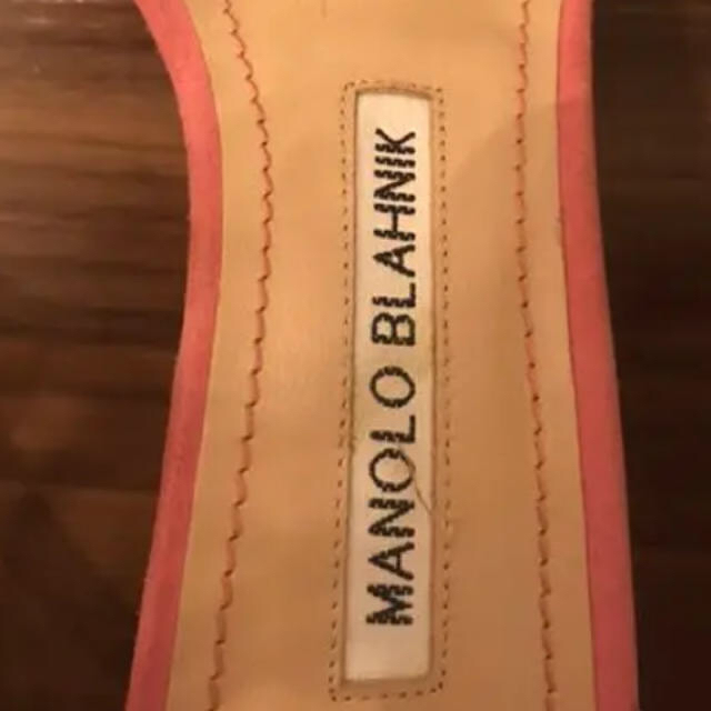 MANOLO BLAHNIK(マノロブラニク)のmanolo blahnik マノロブラニク レディースの靴/シューズ(サンダル)の商品写真