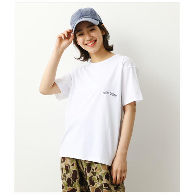 RODEO CROWNS WIDE BOWL(ロデオクラウンズワイドボウル)のロデオ　RCWB VANS SKATEBOARDING PT Tシャツ レディースのトップス(Tシャツ(半袖/袖なし))の商品写真