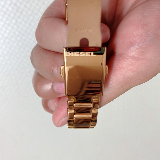 DIESEL(ディーゼル)のディーゼル　腕時計　ピンクゴールド レディースのファッション小物(腕時計)の商品写真