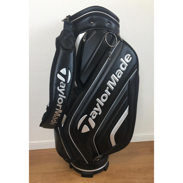 新品 TaylorMade/キャディバッグ KY403 黒 9.5型 ゴルフ