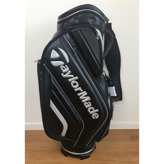 新品 TaylorMade/キャディバッグ KY403 黒 9.5型 ゴルフ