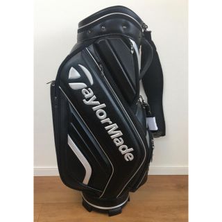 新品 TaylorMade/キャディバッグ KY403 白赤 9.5型 ゴルフ