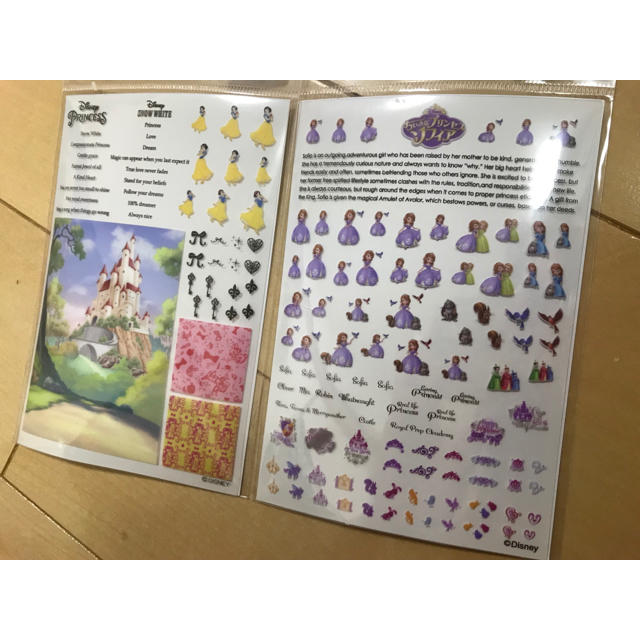 Disney レジン用 イラストデザインシート ディズニープリンセス 新品 6枚セットの通販 By ボニータ S Shop ディズニーならラクマ